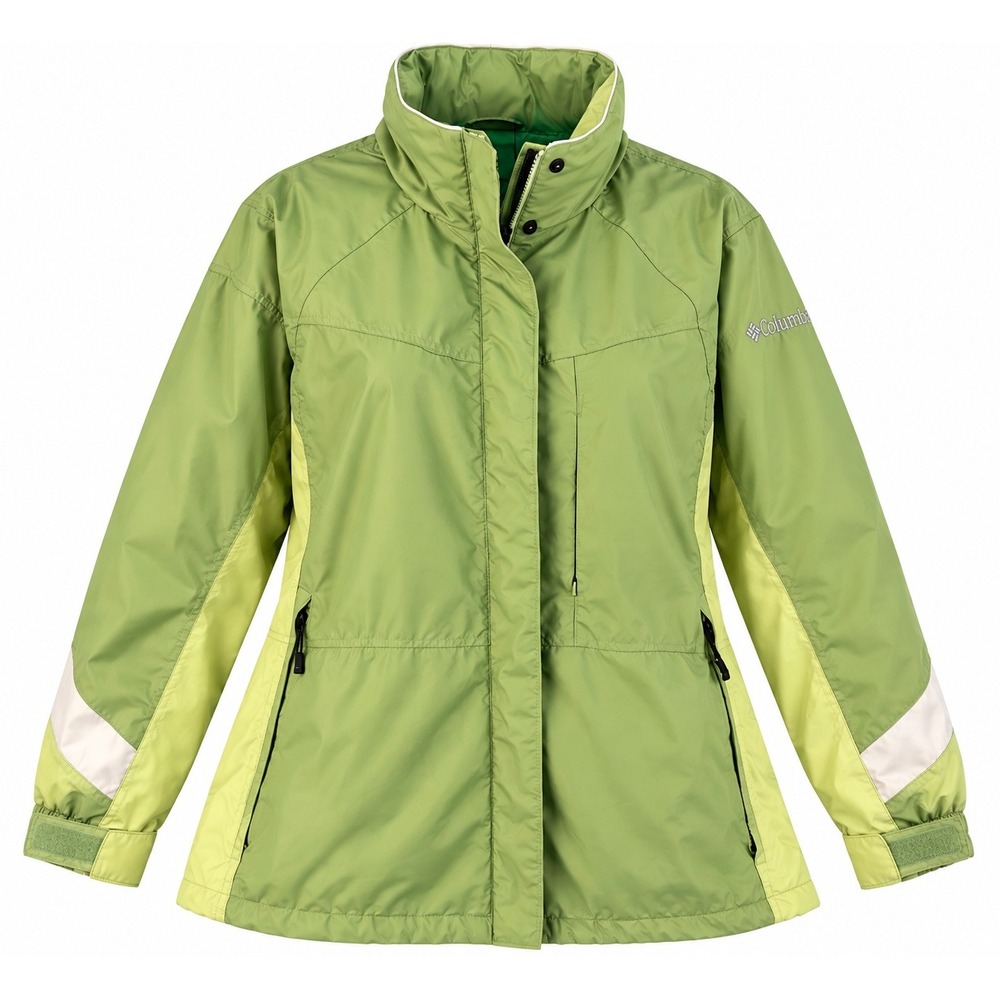 Columbia Sportswear Core Interchange Sage Green Jacket Womens 1X Full Zip Coat